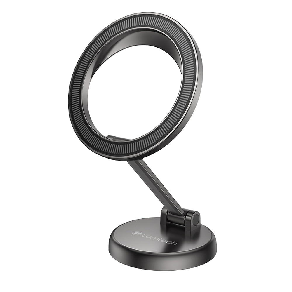 LAMTECH Foldable Magnetic Metallic Car Holder