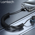 LAMTECH 6-IN-1 Charging Cable Type-C/USB TO Type-C/Lightning-Micro-USB 3A 1.5M Black