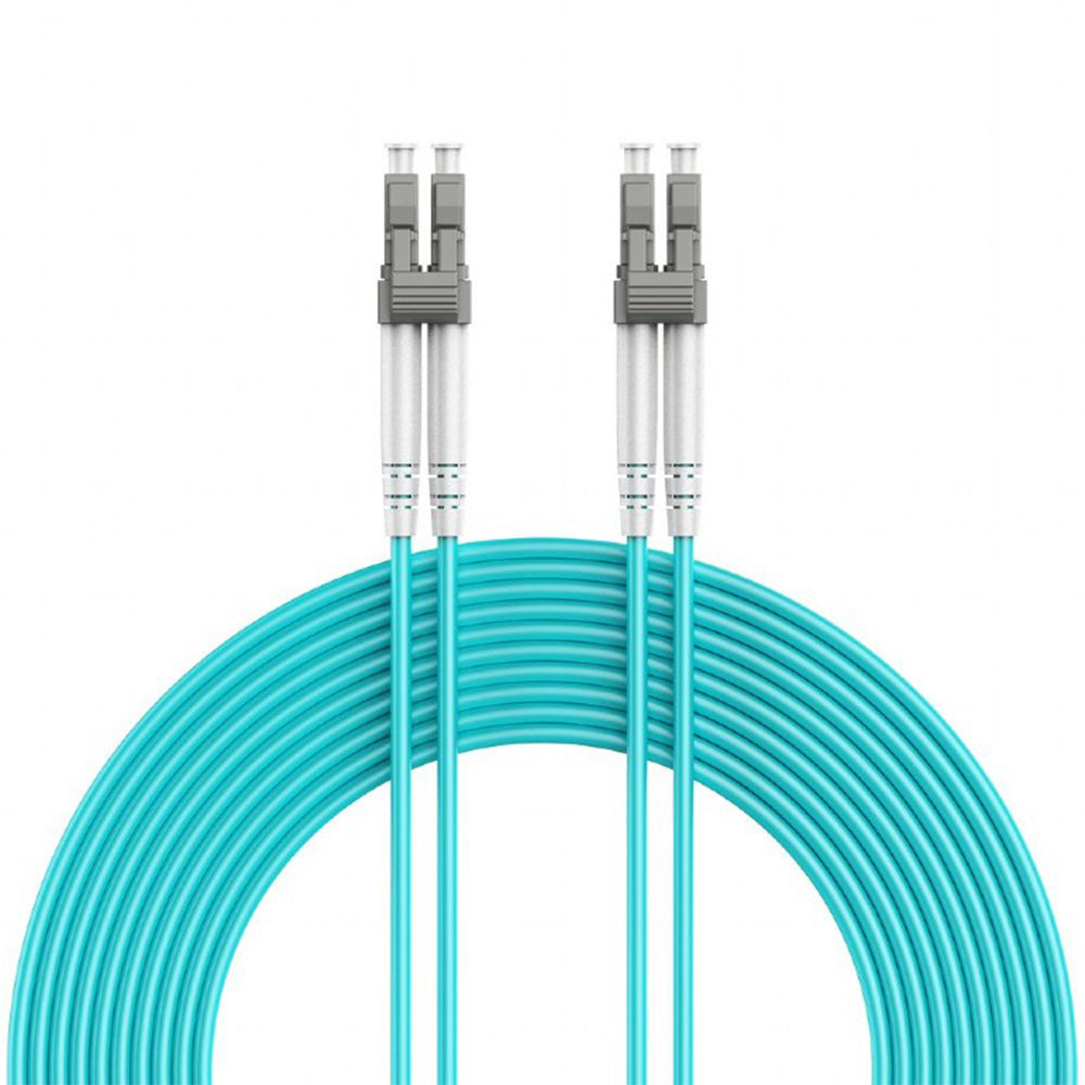 CABLEXPERT Multimode Duplex OM4 50/125 Fiber Optic Cable, LC/LC, 15M