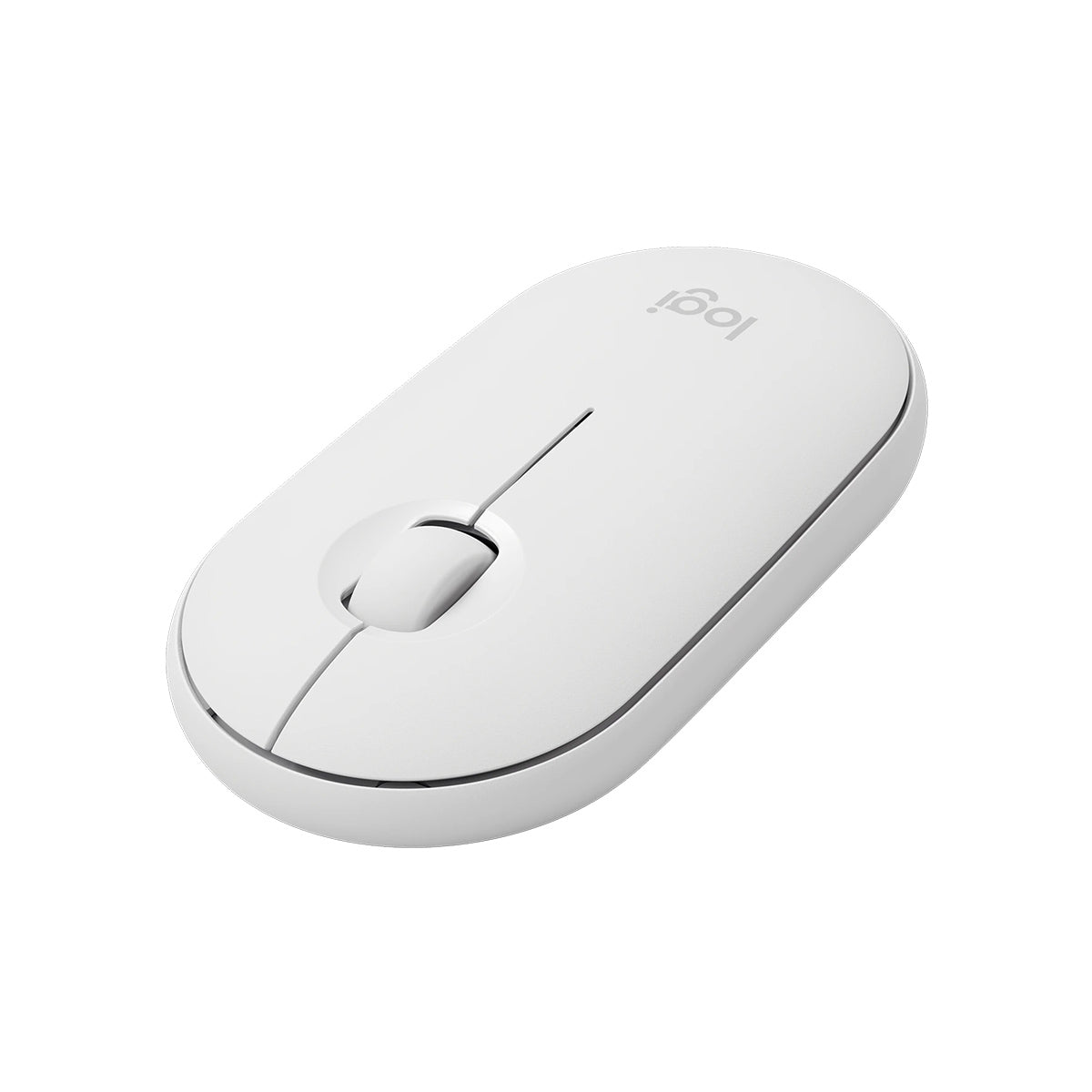 Logitech Pebble M350 Ασύρματο Bluetooth Ποντίκι Λευκό - 910-005716