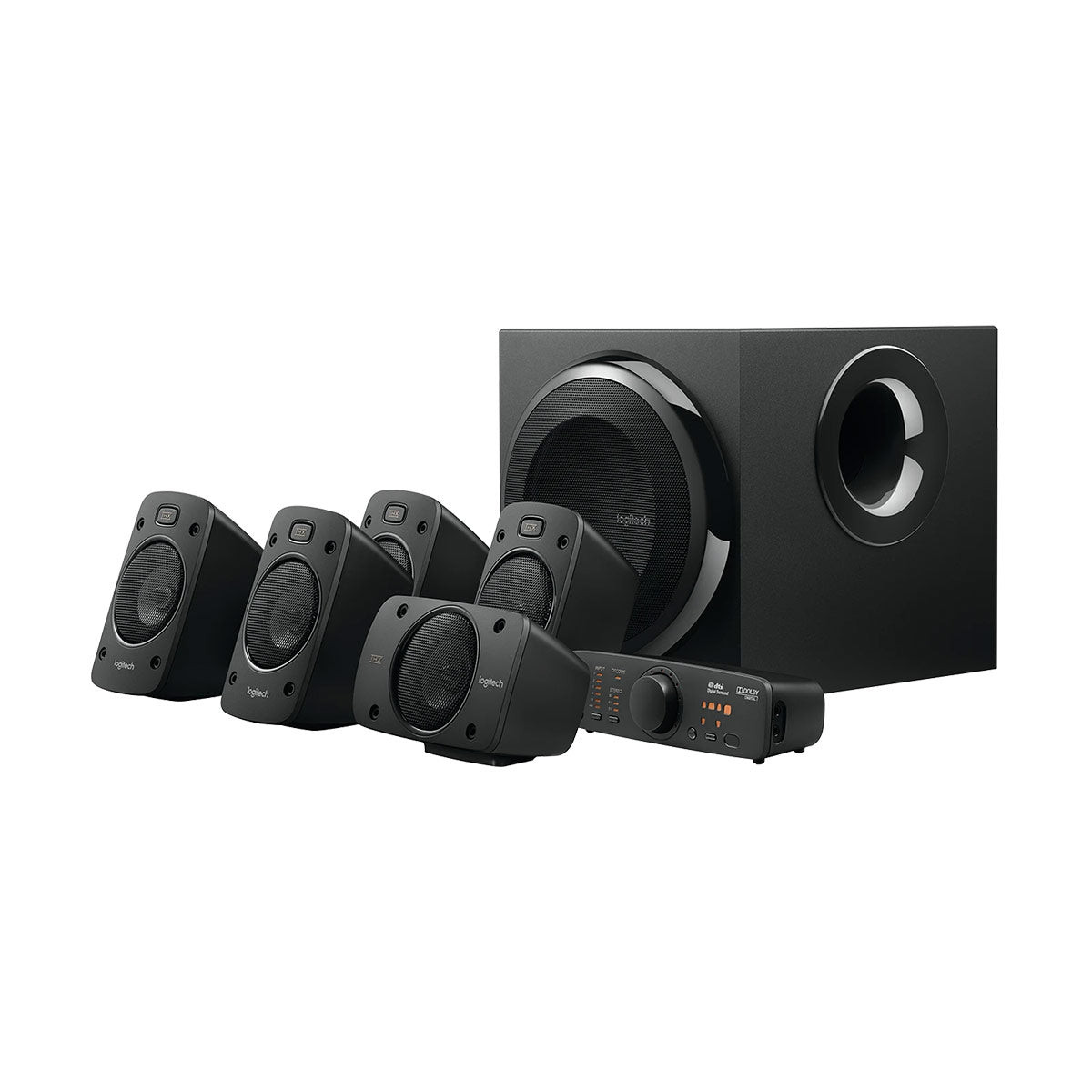 Logitech Z906 5.1 με Ισχύ 500W σε Μαύρο Χρώμα