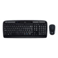 Logitech Mouse and keyboard set 920-003989  MK330 Black
