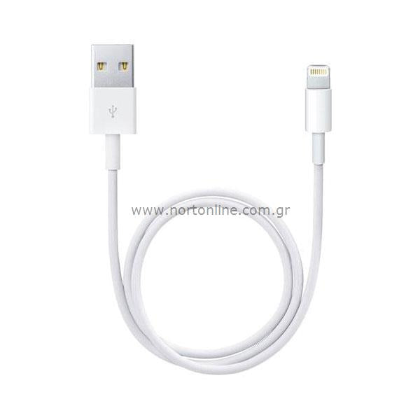 Καλώδιο Apple MD819 USB A σε Lightning 2m Λευκό