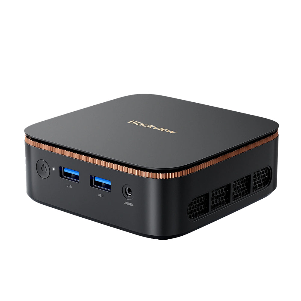 BLACKVIEW MINI PC AMD RYZEN3 3300U 8GB DDR4 256GB SSD 2280 4K WIFI5 WIN 11 PRO BLACK