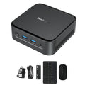BLACKVIEW MINI PC 4-CORE AMD RYZEN 7 3700U SET (16GB+512GB) WIN11PRO BLACK