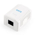 CABLEXPERT CAT6 UTP Single Port Surface Mount Box