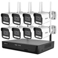 SRIHOME 5MP FHD 8CH WIRELESS NVR KIT