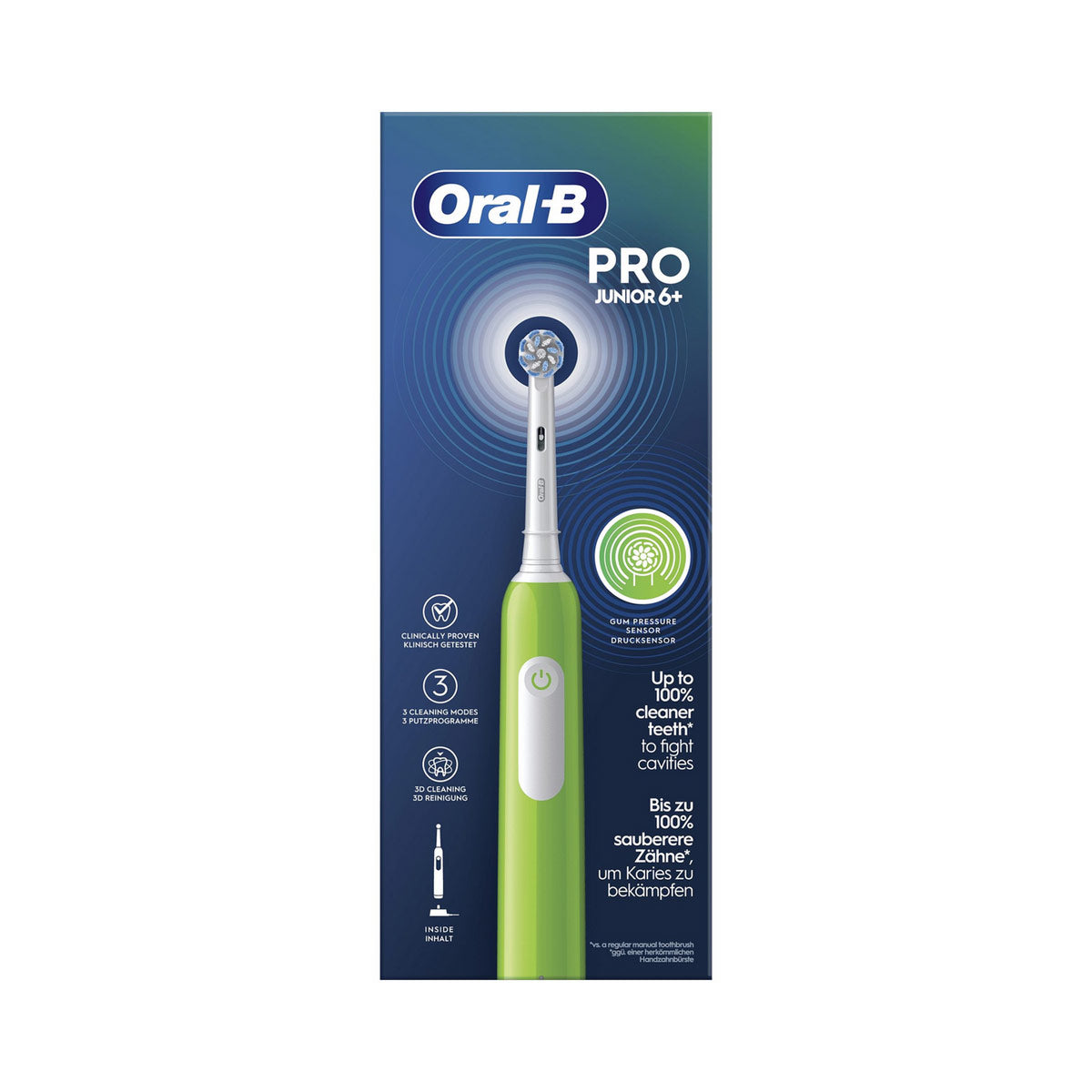 Oral-B Toothbrush 743027 ,  Junior Base Green Green