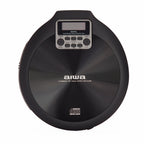 AIWA Portable CD Player With Earphones Black