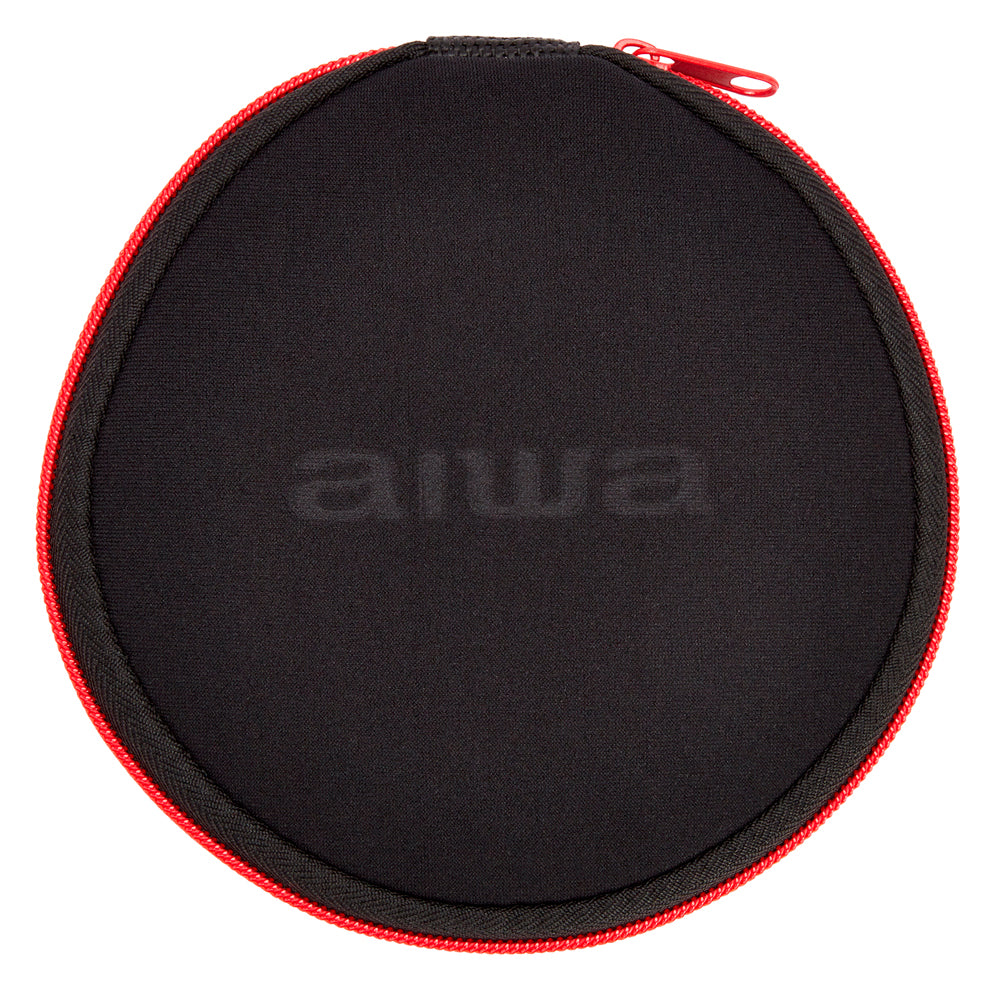 AIWA Portable CD Player With Earphones Black