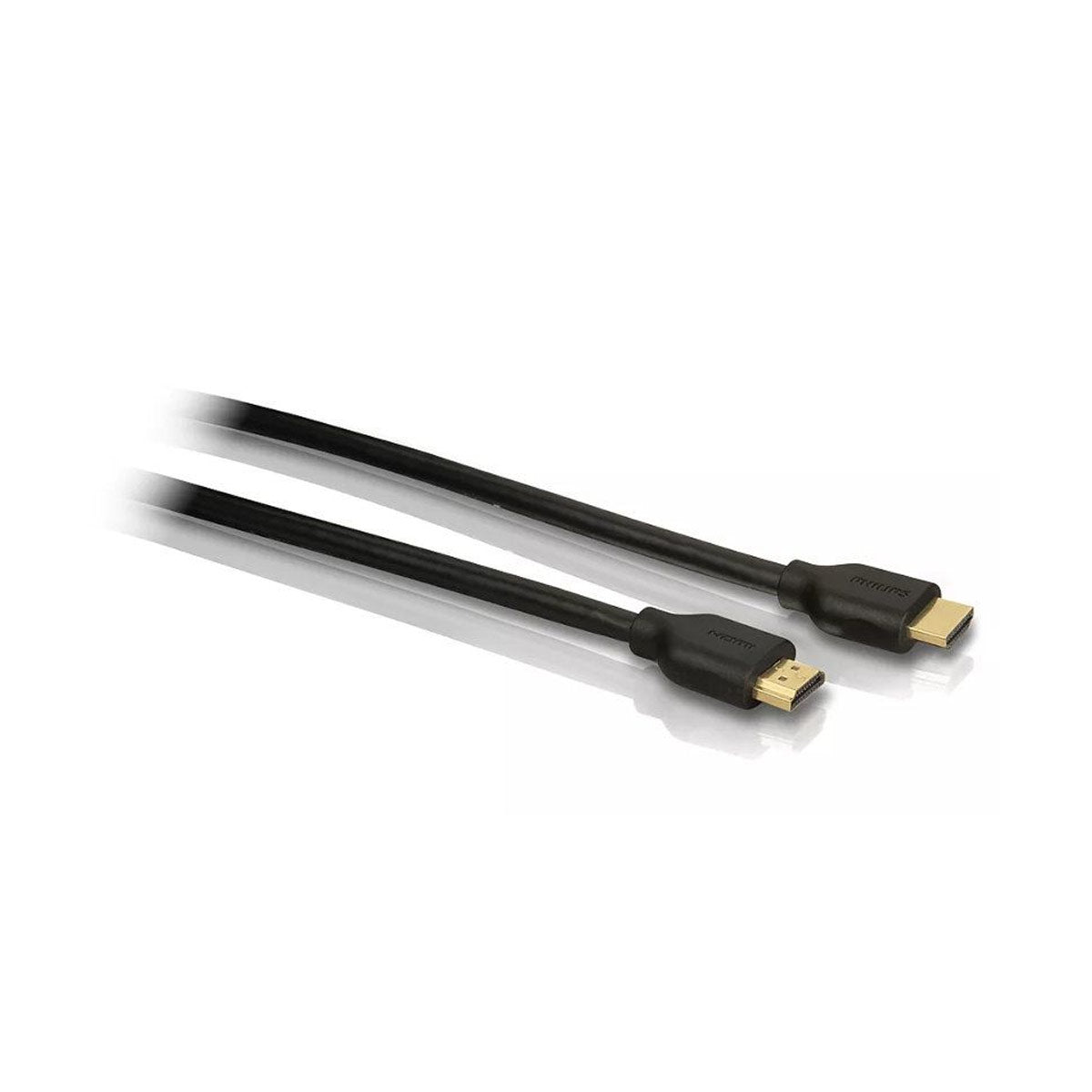 Philips SWV5401H.GRS Επιχρυσωμένο καλώδιο HDMI High Speed 4K με ethernet αρσενικό σε αρσενικό 1.8 m