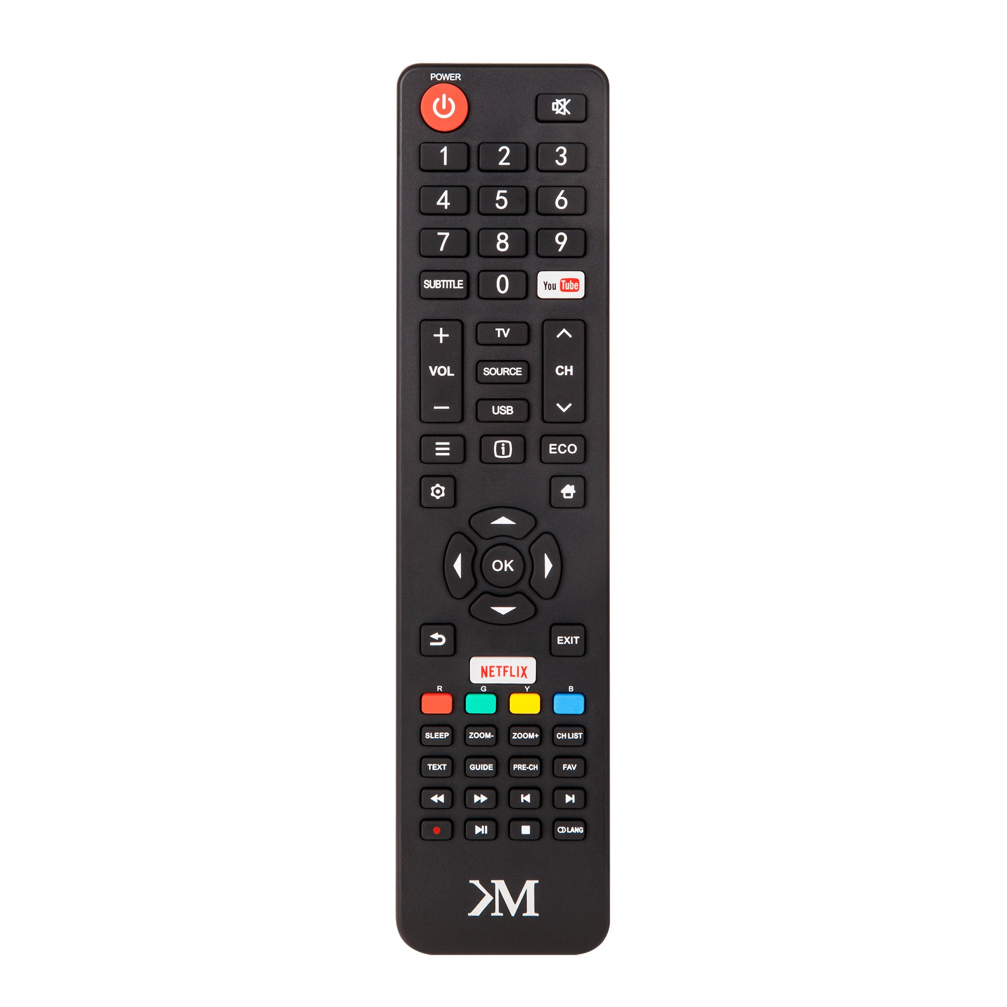 Τηλεχειριστήριο για TV KM0243FHD-S/S3 - KM0255UHD-S/S2/S3 - KM0265UHD-S/S2/S3 - KM0275UHD-S2