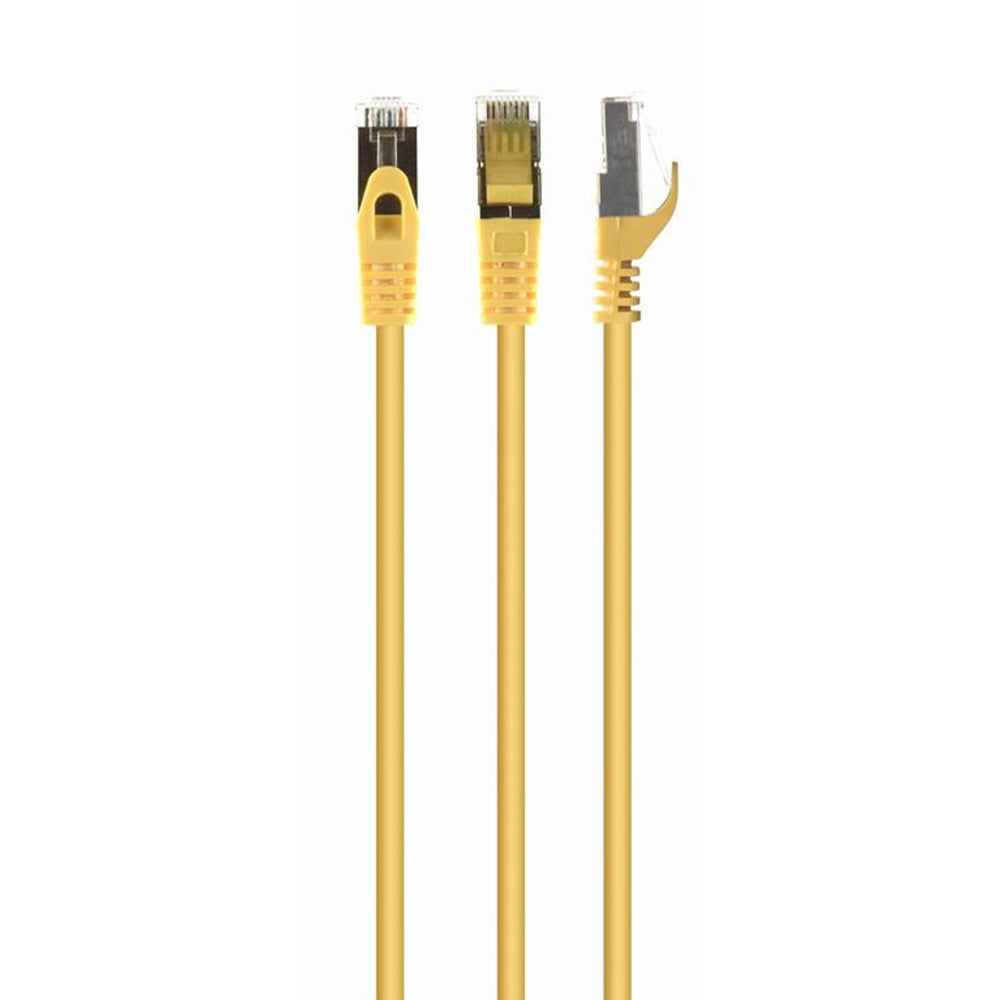 CABLEXPERT S/FTP Cat. 6A Lszh Patch Cord Yellow 0.25M
