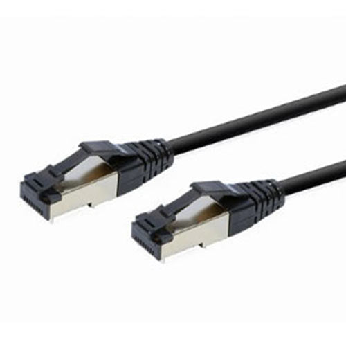 CABLEXPERT S/FTP CAT. 8 Lszh Patch Cord Black 0.25M