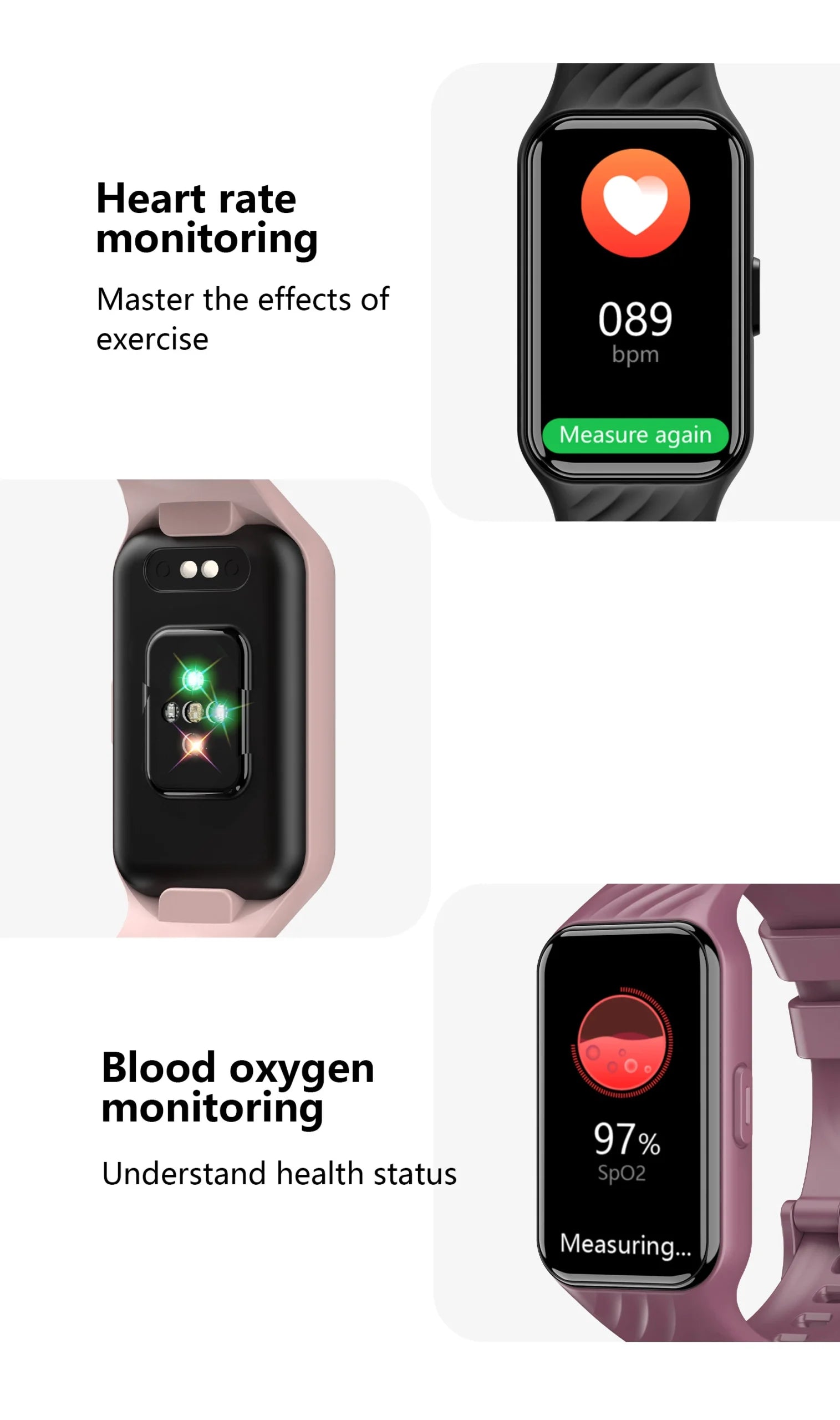 BLACKVIEW UNISEX SMARTWATCH BT5.2 IP68 BLACK