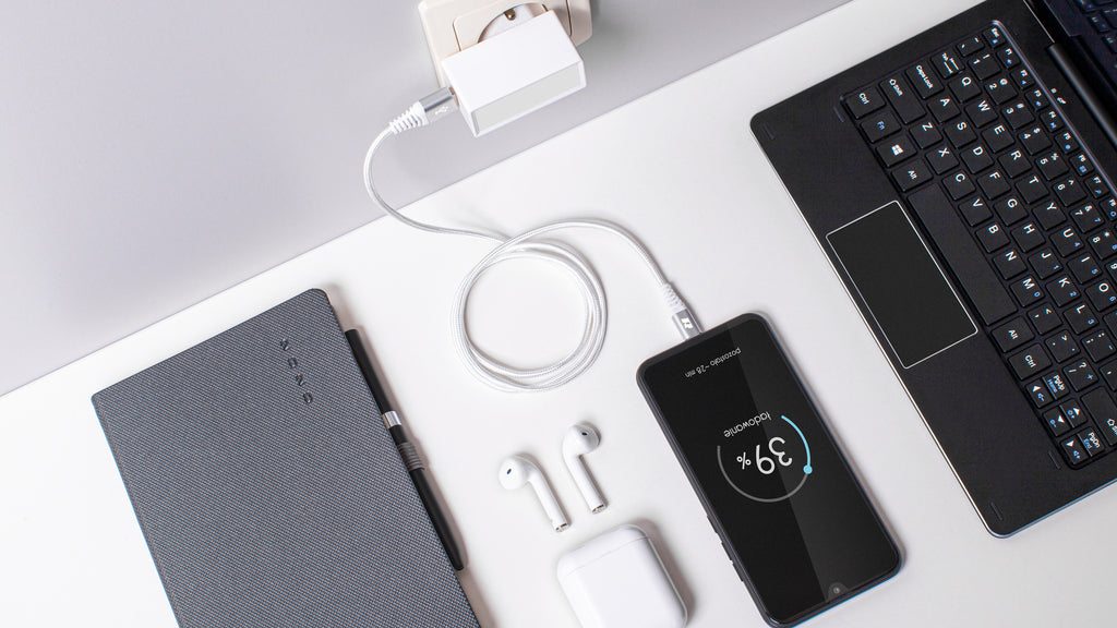 Καλώδιο USB A - USB C 1m Rebel λευκό
