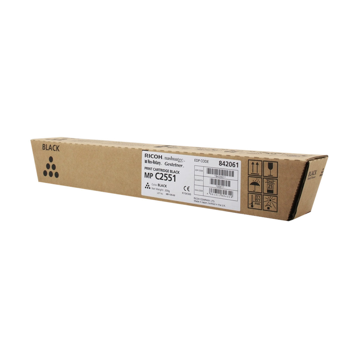 Toner Copier Ricoh MPC2551E Black