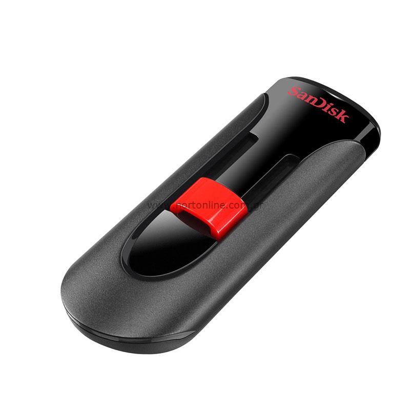 USB 2.0 Flash Disk SanDisk Cruzer Glide SDCZ60 USB A 32GB Μαύρο
