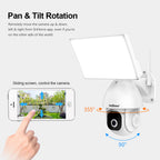 SRIHOME Dual Band Wifi Floodlights Camera 5MP QHD