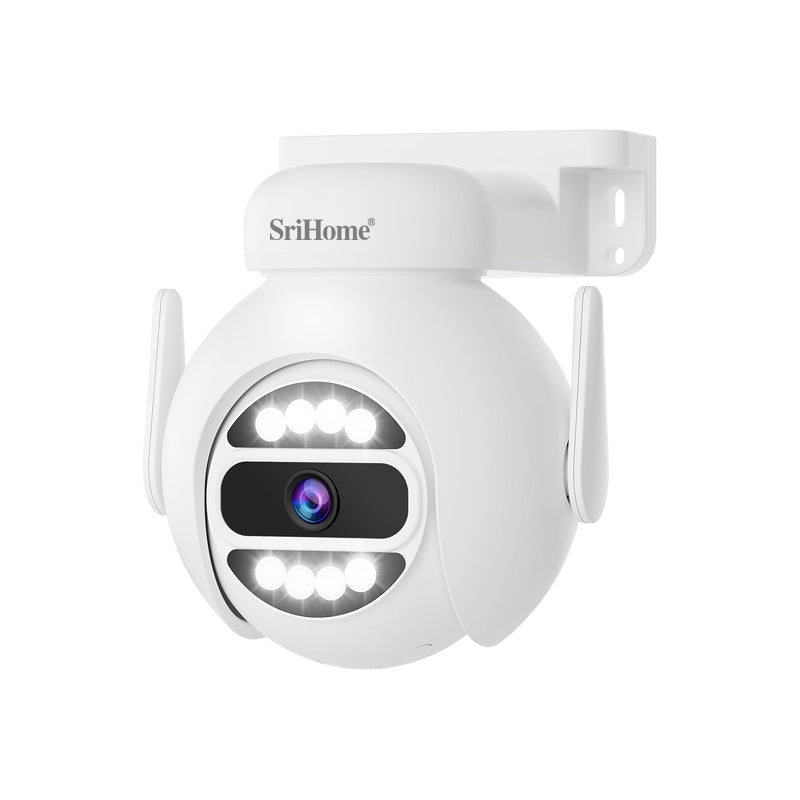 SRIHOME 5G Dual Band Wifi Waterproof Dome Camera 4MP HD