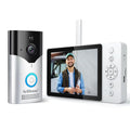 SRIHOME WIRELESS VIDEO INTERCOM SYSTEM DOORBELL CAMERA 4MP HD WIFI WHITE