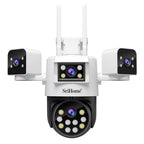 SRIHOME 8MP Quad-Lens PTZ Security Camera