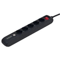 ENERGENIE POWER STRIP WITH 2 USB CHARGER 5 SOCKETS 1,5m USB 2A BLACK