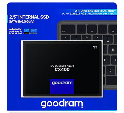Goodram SSD CX400 1TB SATA III 2,5'