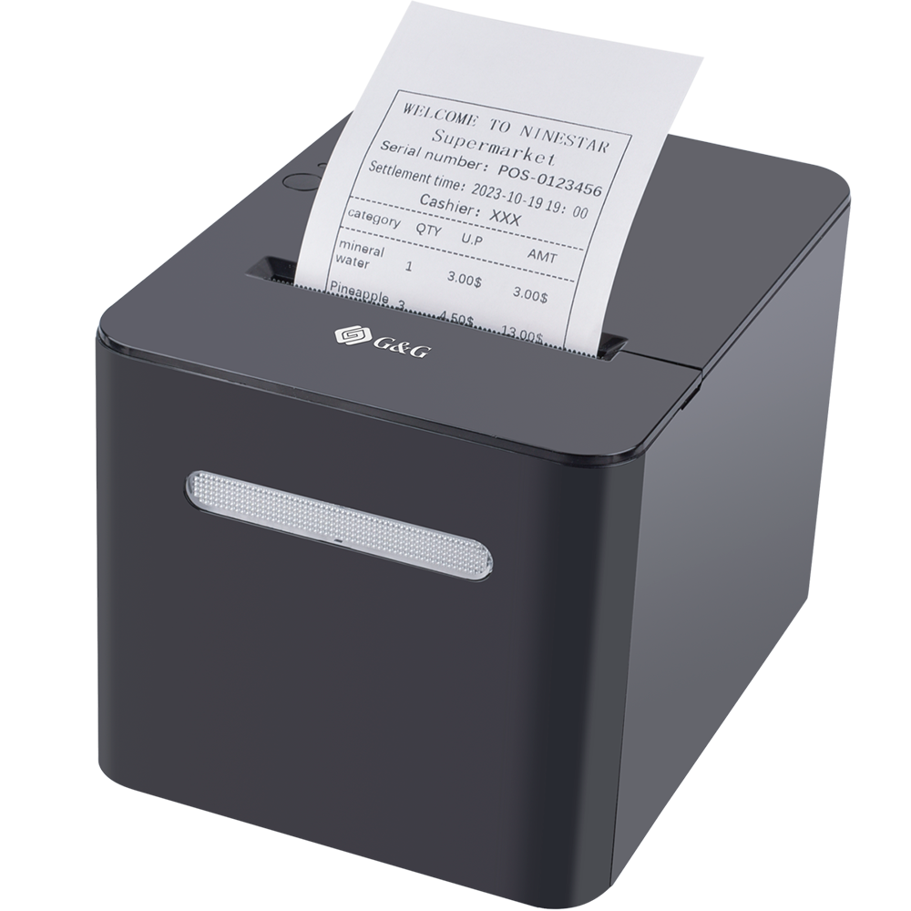 G&G TD-80 DESKTOP THERMAL RECEIPT LABEL PRINTER