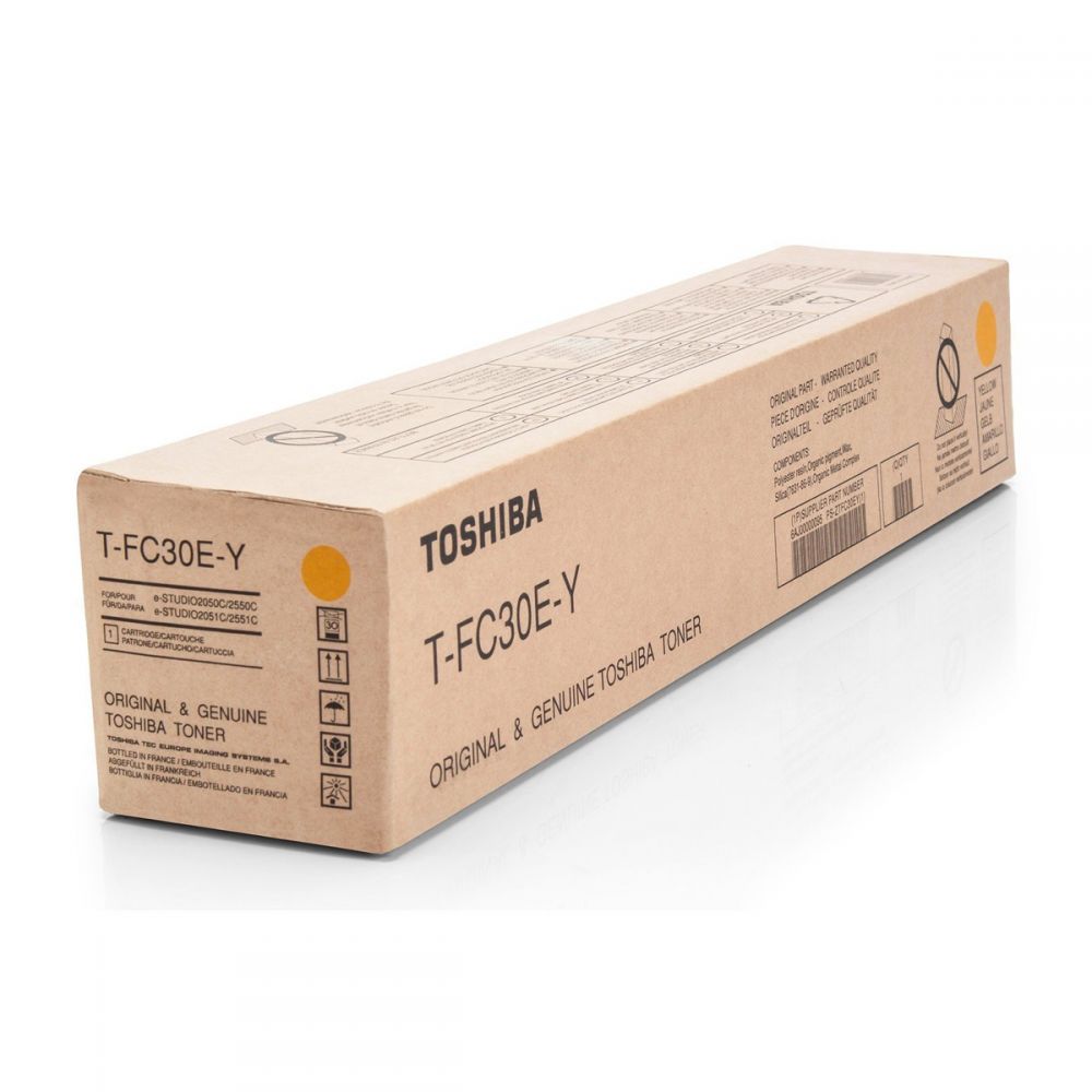 Toner Laser Printer Toshiba Estudio Τ-FC30ΕY Yellow 33,6k pages