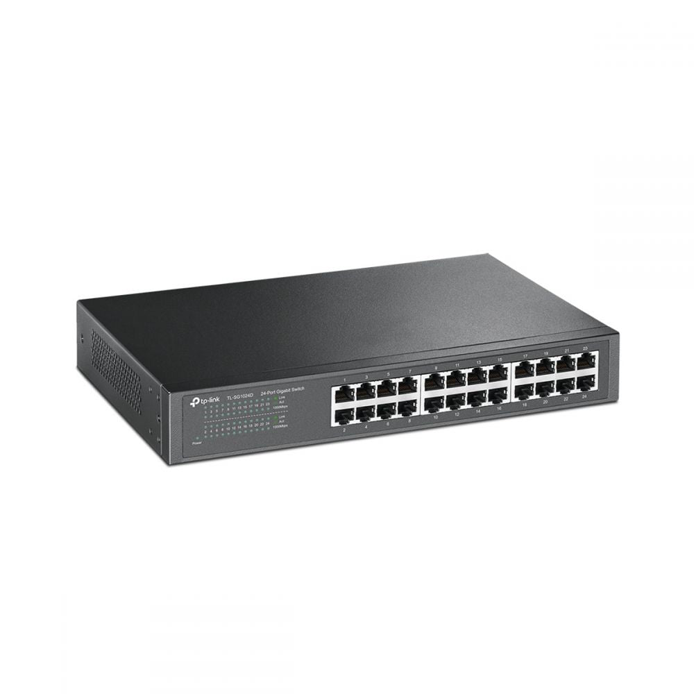 Switch Desktop-Rackmount TP-Link 24 Port TL-SG1024D 10-100-1000Mbps