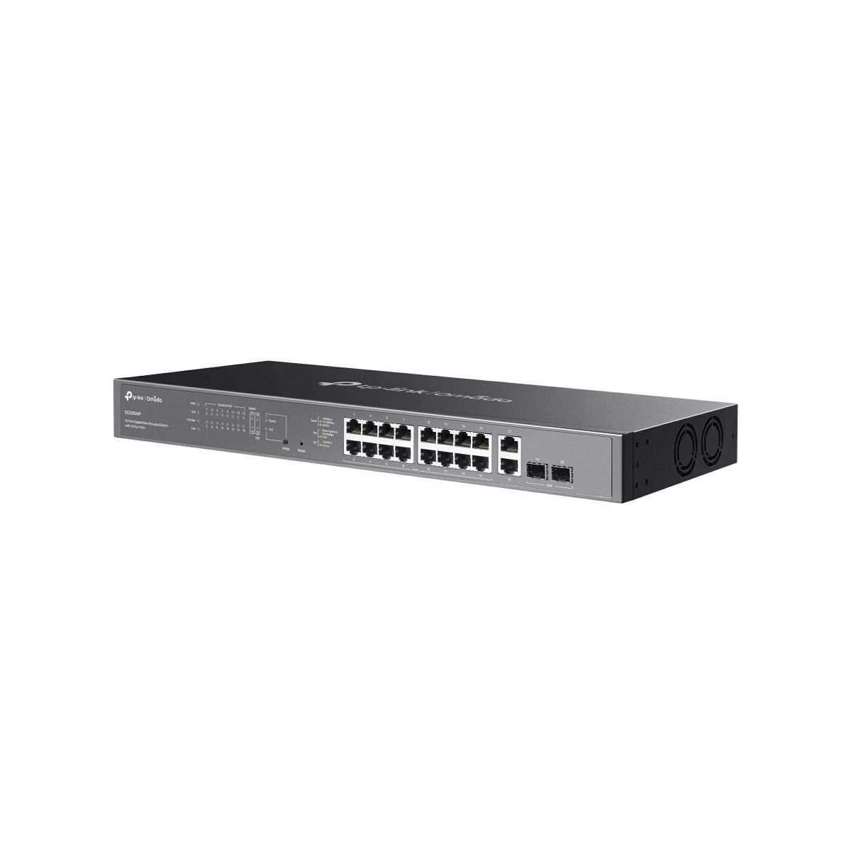 TP-Link Omada 20-Port Gigabit Easy Managed Switch with 16-Port PoE+ - ES220GMP