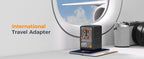 TESSAN GaN Universal Travel Adapter 2xUSB, 2xTYPE-C Max 65W