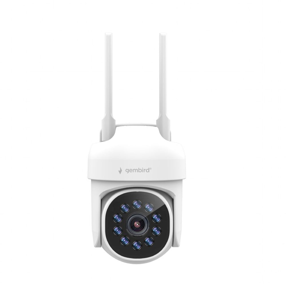 GEMBIRD Smart Rotating 355o Outdoor Wifi Camera 2K QHD White