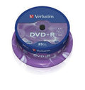 DVD+R Verbatim 43500 AZO 4.7GB 16X Matt Silver Surface