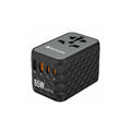 Verbatim UTA-05 GaN III Universal Travel Adapter with 2 x USB-C PD 65W   QC 4+ 2 x USB-A