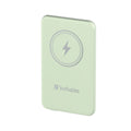 Verbatim Charge 'n' Go Magnetic Wireless Power Bank 5000 Green