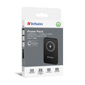 Verbatim Charge 'n' Go Magnetic Wireless Power Bank 10000 Black