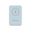 Verbatim Charge 'n' Go Magnetic Wireless Power Bank 10000 Blue