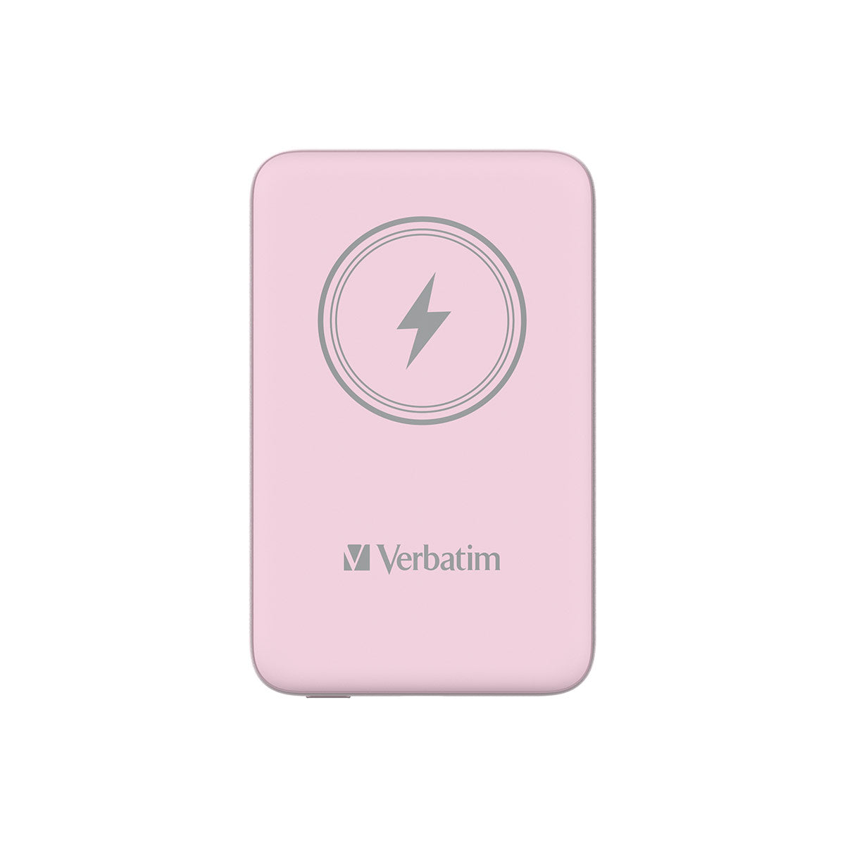 Verbatim Charge 'n' Go Magnetic Wireless Power Bank 10000 Pink