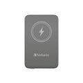 Verbatim Charge 'n' Go Magnetic Wireless Power Bank 10000 Grey