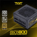 ARMAGGEDDON PSU Voltron Gold 80+ Rating 800W