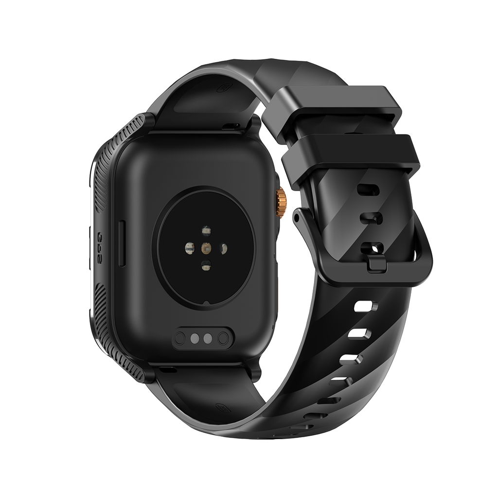 BLACKVIEW BT5.3 WATERPROOF-10M SMARTWATCH WITH DA GPT & LED TORCH BLACK