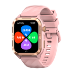 Blackview BT5.3 Waterproof-10M Smartwatch With DA GPT & LED Torch Pink
