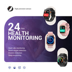 Blackview BT5.3 Waterproof-10M Smartwatch With DA GPT & LED Torch Pink