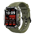 BLACKVIEW MULTI-FUNCTION SMARTWATCH WITH FLASHLIGHT COMPASS BT CALL & HEALTH MANAGEMENT GREEN