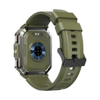 Blackview Multi-Function Smartwatch With Flashlight Compass BT Call & Health Management Green