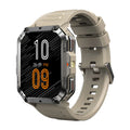 BLACKVIEW MULTI-FUNCTION SMARTWATCH WITH FLASHLIGHT COMPASS BT CALL & HEALTH MANAGEMENT KHAKI