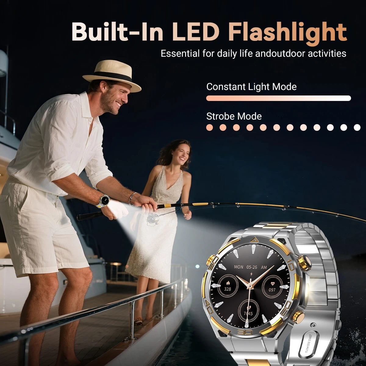 BLACKVIEW BT5.3 MULTITASK AMOLED SMARTWATCH SILVER