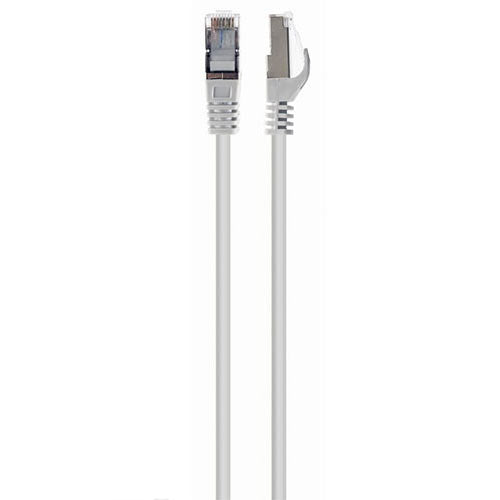 CABLEXPERT FTP CAT6 Patch Cord White Shielded 1M